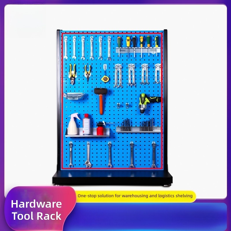 Workshop Tools Wall - Double Sided Tool Storage Rack, Screw