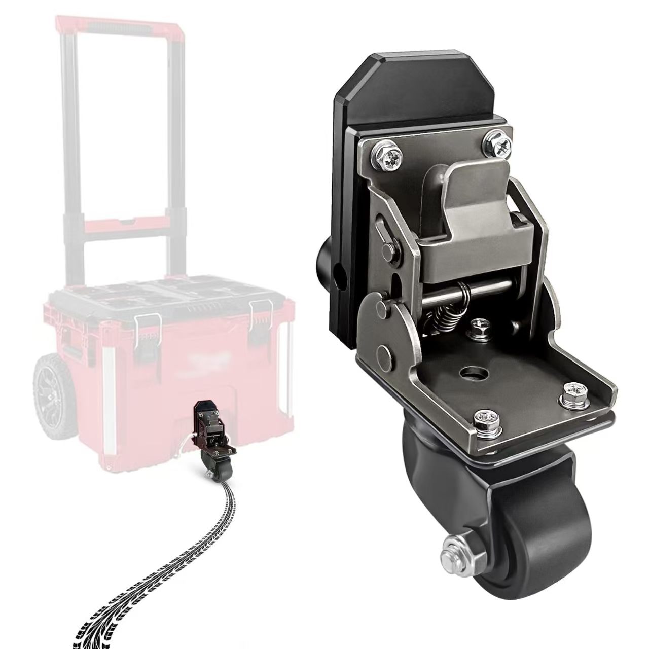 Tools Of Workshop - Upgraded Steel Construction Front Wheels,Packout Caster