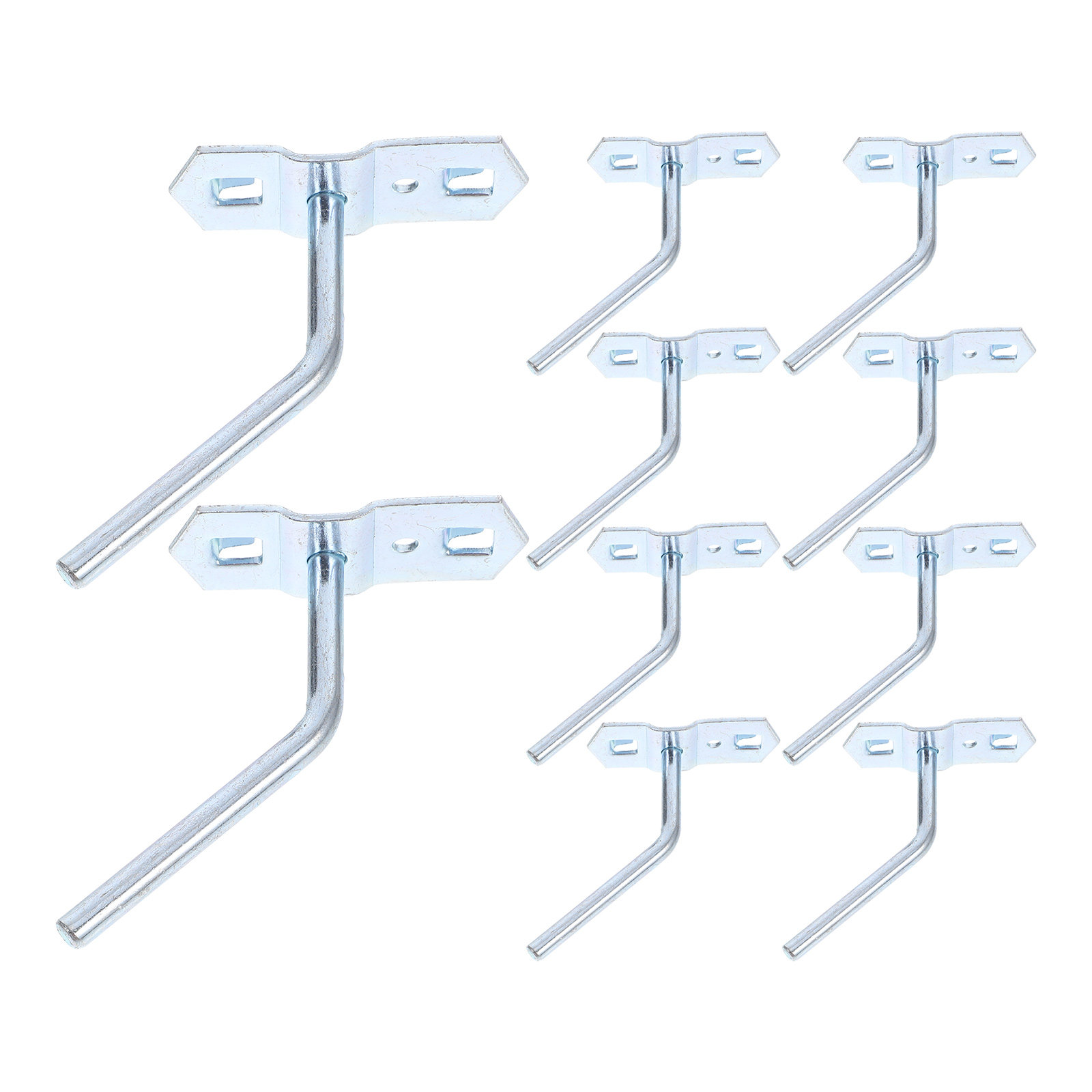 Workshop Tools Wall - 10Pcs Heavy Duty Garage Hooks Socket