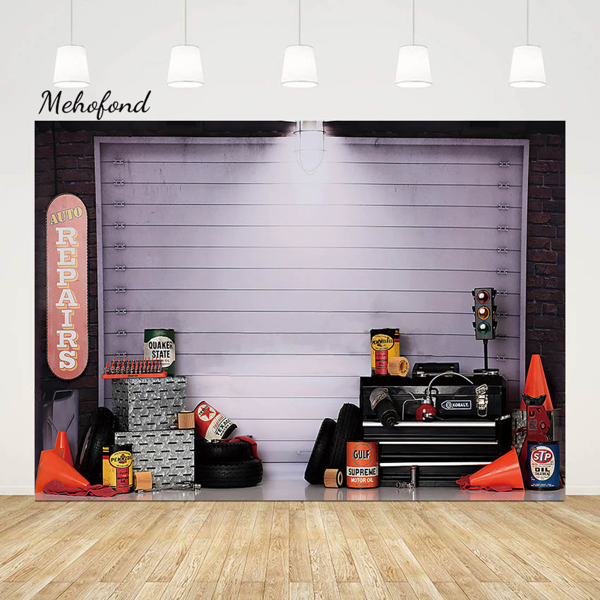 Mehofond Auto Repairs Garage P - огляд і ціна Workshop Tools Background