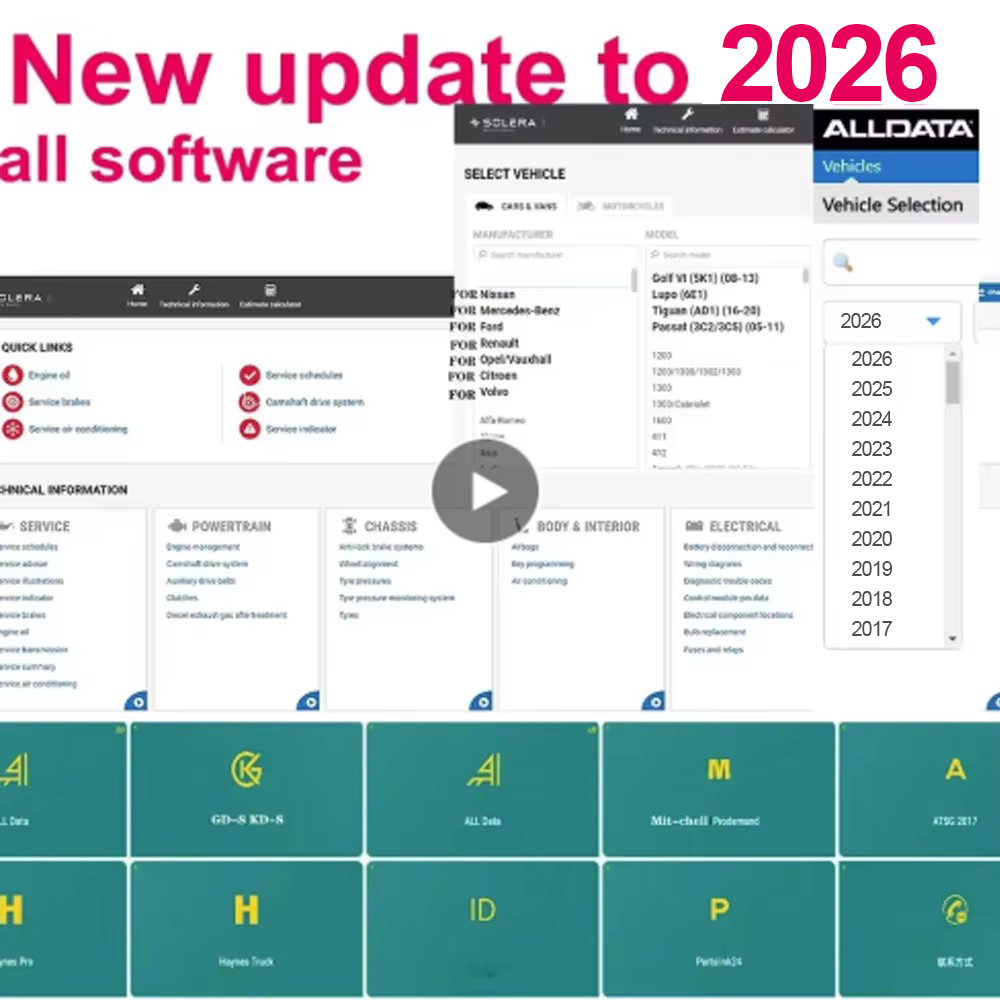 2026 Alldata Online Software A - огляд і ціна Workshop Tools Online