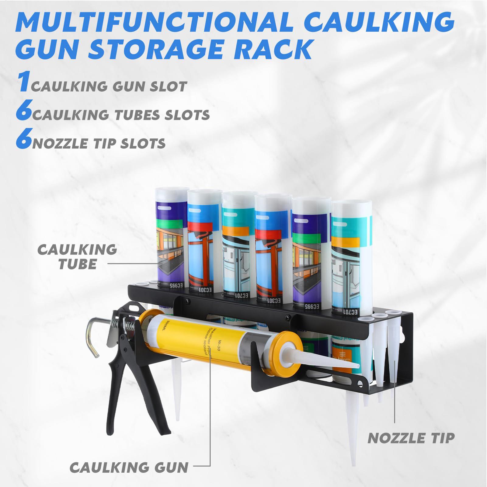 Caulking Gun And Tube Holder W - огляд і ціна Workshop Tools On Wall