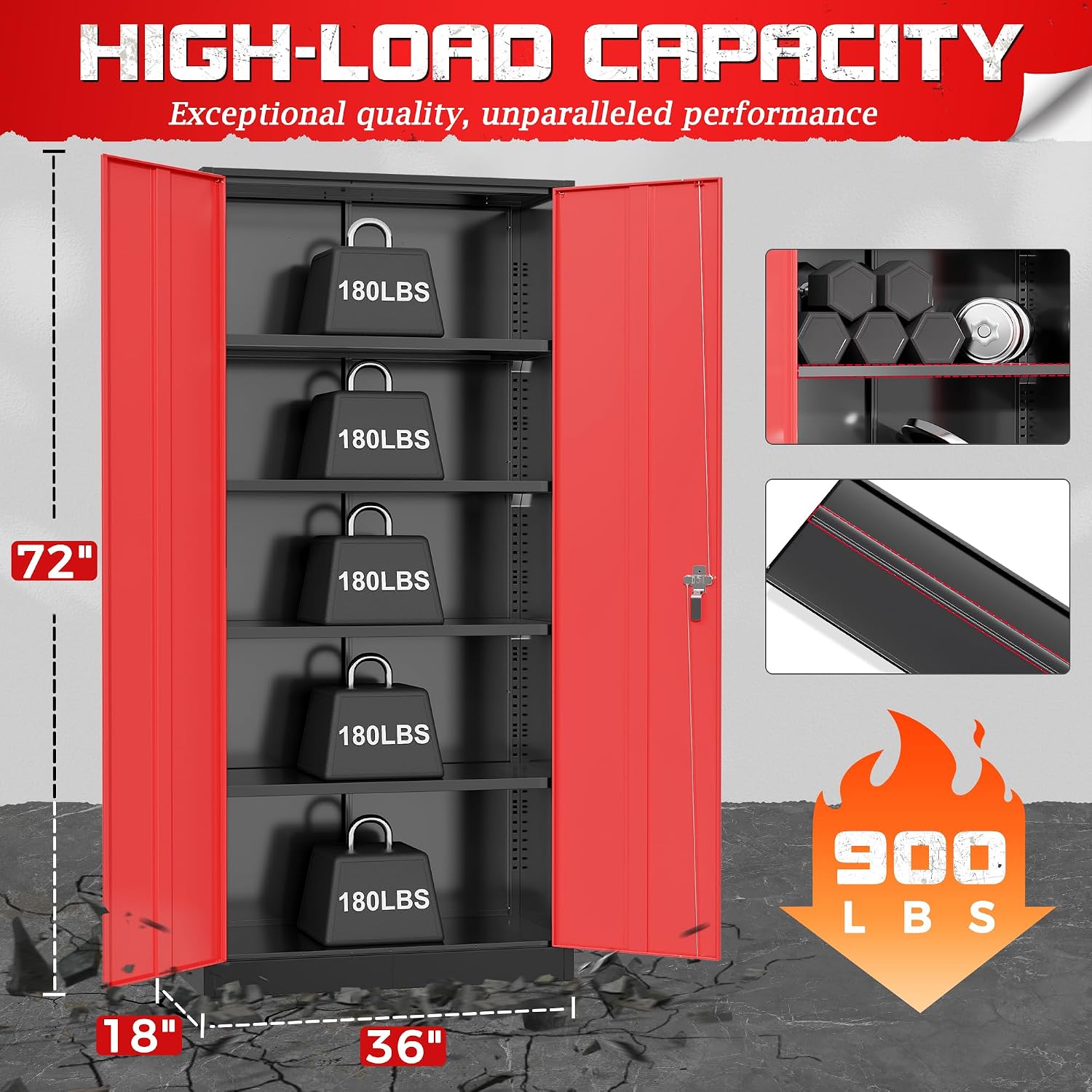 Heavy Duty Metal Garage Storag - огляд і ціна Tools For Garage Workshop
