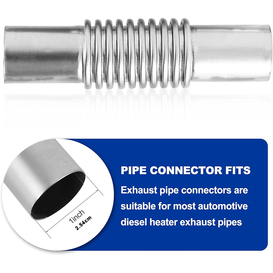 1 Pair Diesel Stainless Steel  - огляд і ціна Pipe Clamp Bar