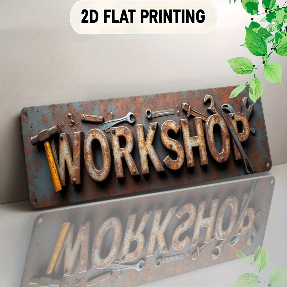 2D Flat,Signboard, a Decorativ - огляд і ціна Workshop Tools Background