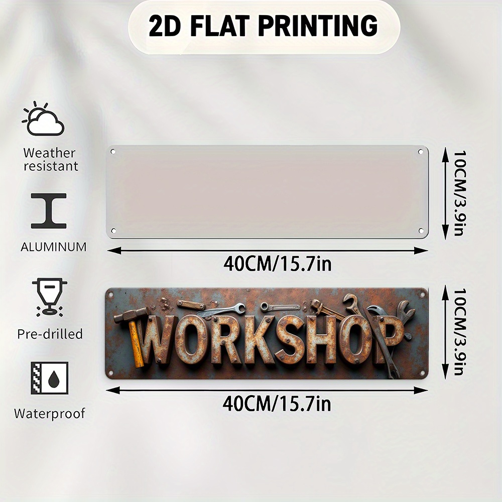 2D Flat,Signboard, a Decorativ - огляд і ціна Workshop Tools Background