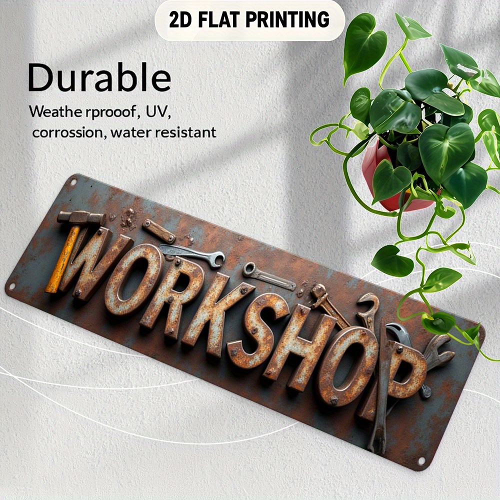 2D Flat,Signboard, a Decorativ - огляд і ціна Workshop Tools Background