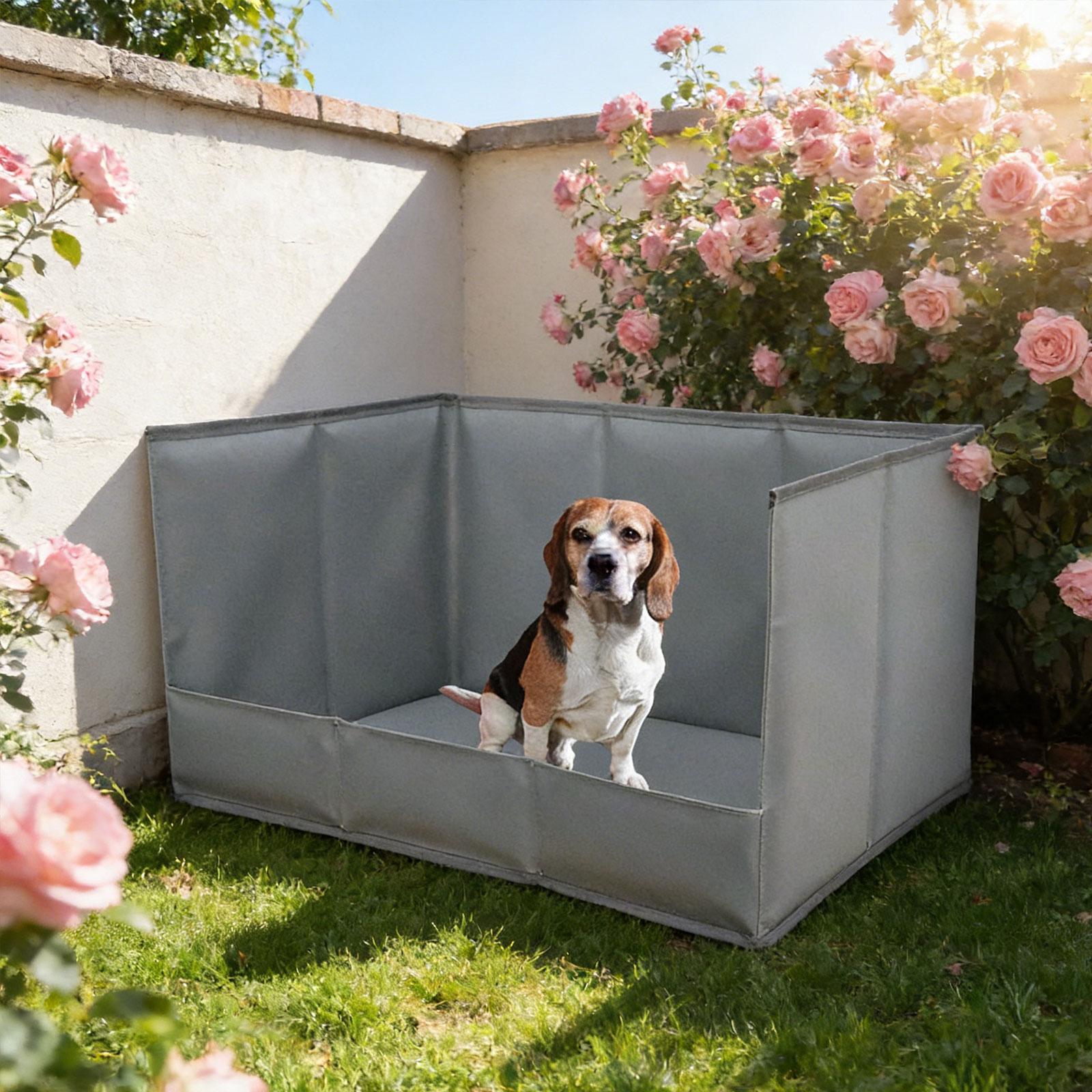 Portable Indoor Dog Potty Tray - огляд і ціна Bench Dog Hole