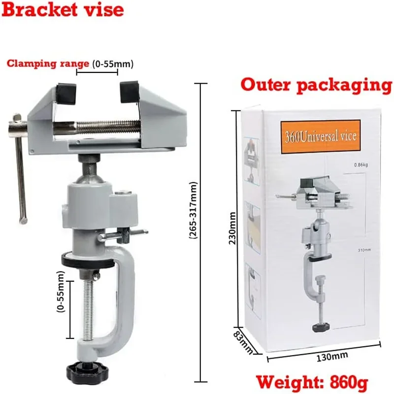 Multifunctional Aluminum Alloy - огляд і ціна Workshop Tools Vice