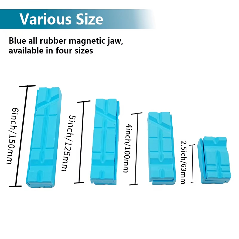 Blue Rubber Vise Magnetic Prot - огляд і ціна Workshop Tools Vice