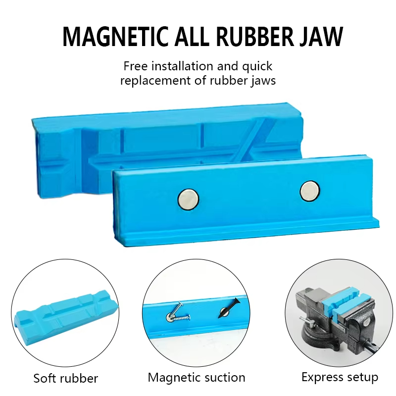 Blue Rubber Vise Magnetic Prot - огляд і ціна Workshop Tools Vice