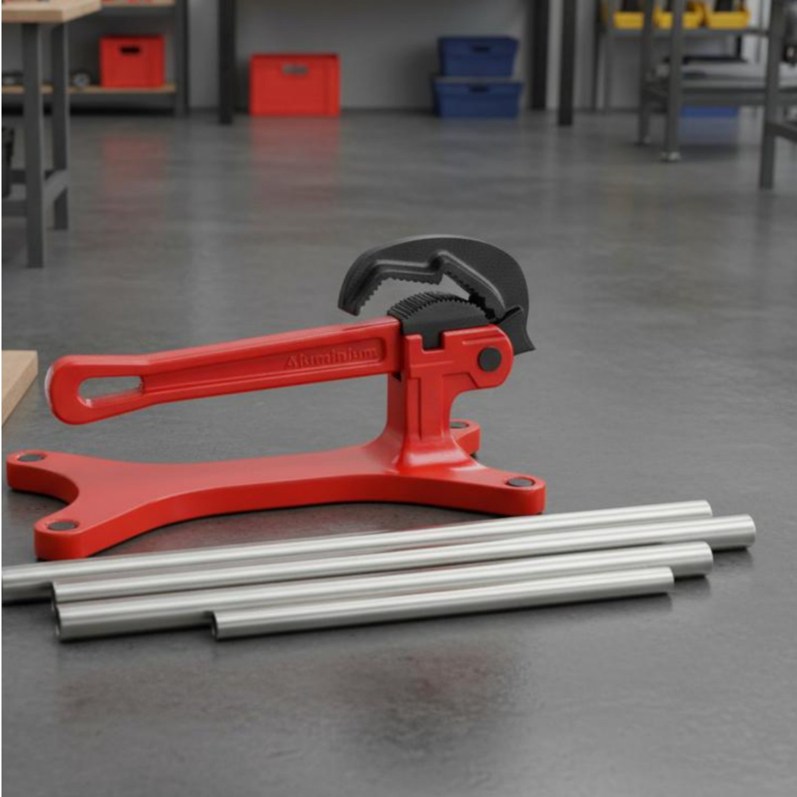 Yoke Pipe Vise Sturdy-Duty Por - огляд і ціна Tools Of Workshop