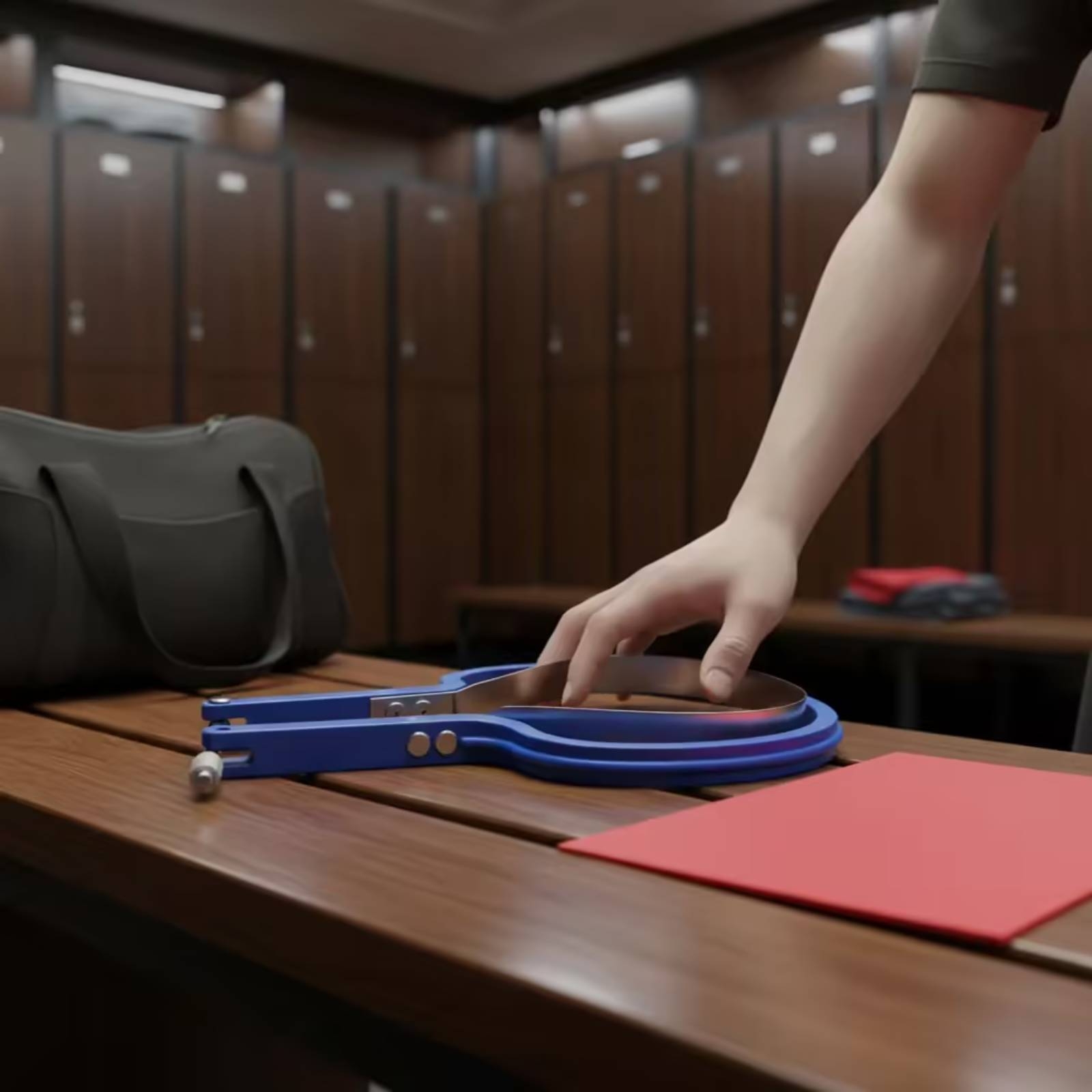 Table Tennis Racket Rubber Cut - огляд і ціна Tools Of Workshop