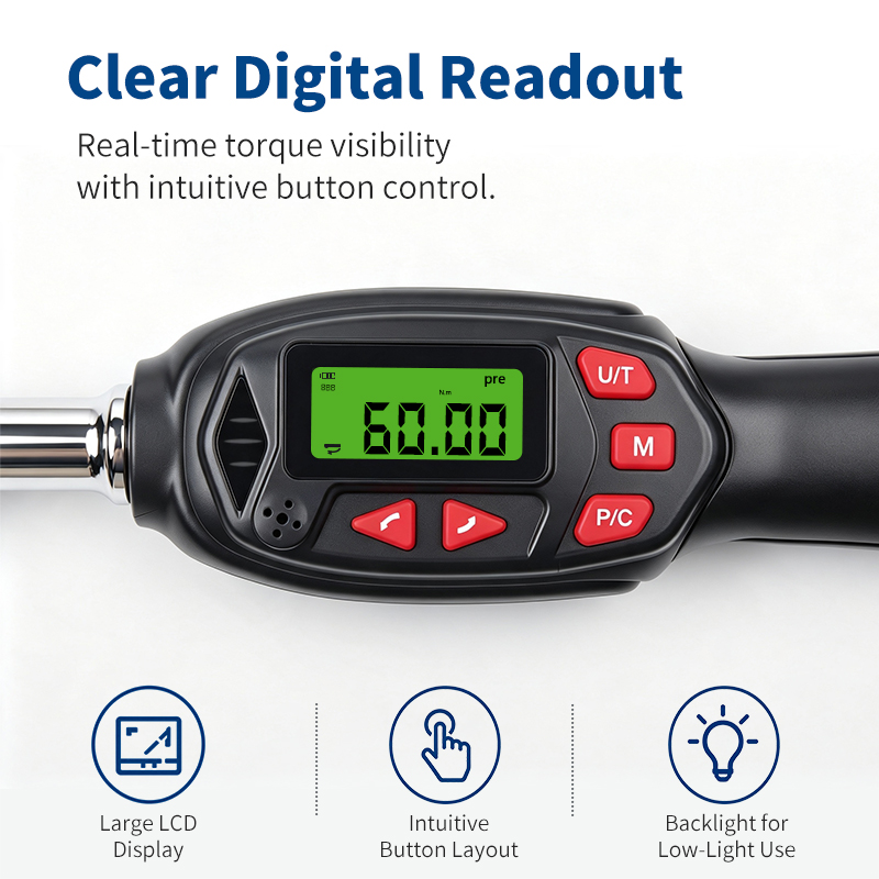 Fanyaa Digital Torque Wrench 3 - огляд і ціна Tools Qa