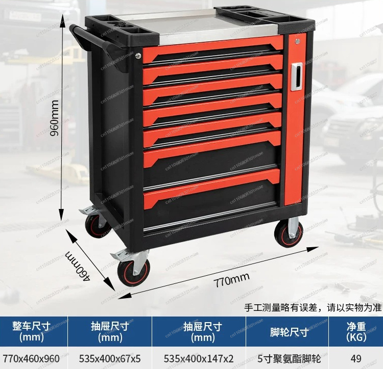 7-Drawer Metal Workshop Storag - огляд і ціна Workshop Layout Tools