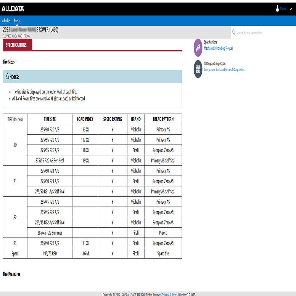 1-Year Whole Data Alldata EU C - огляд і ціна Workshop Tools Online