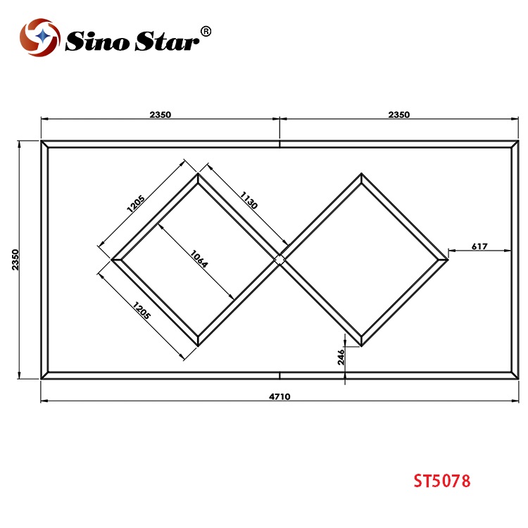 ST5078 Sino Star W2.35*L4.71M  - огляд і ціна Best Tools For Workshop